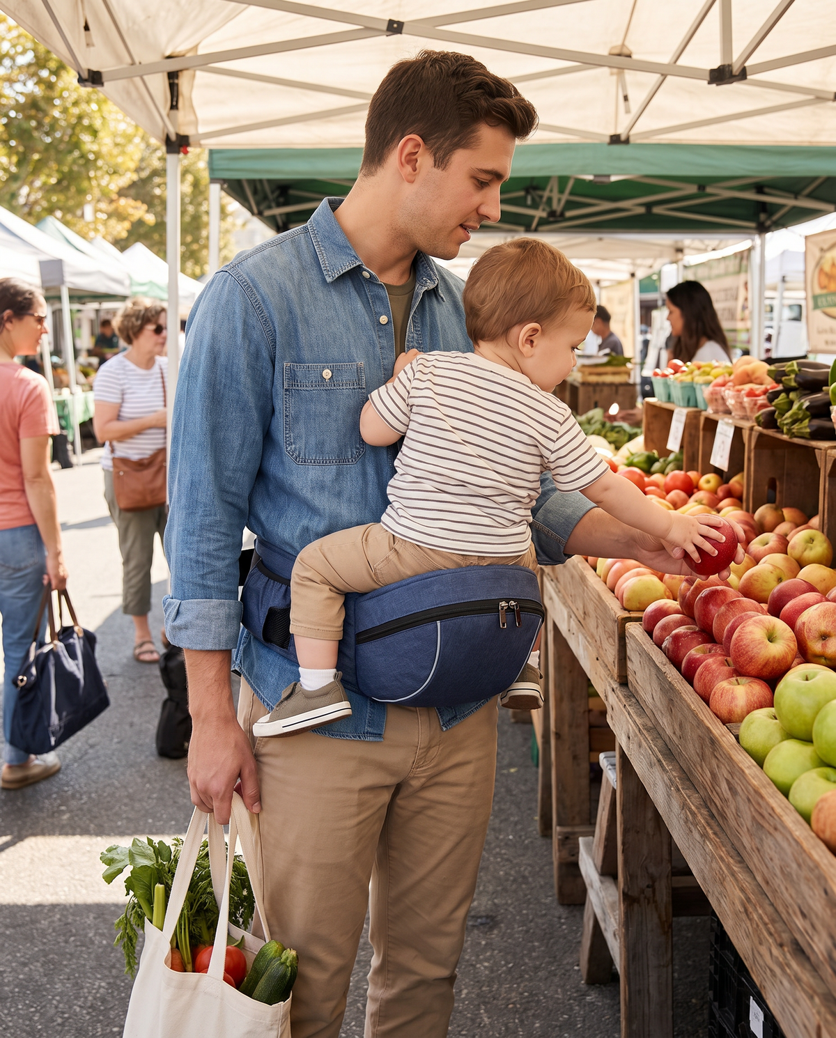 Farmers market with LIL PERCH